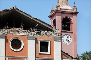 Il campanile di Rivara si fermò alle 4.03