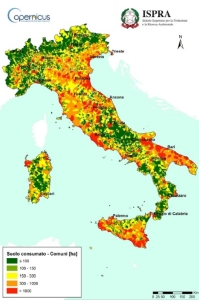 La mappa a livello nazionale