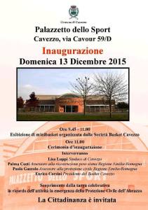 inaugurazione cavezzo